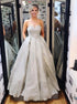 Chic Sequins Ball Gown Lace Up Sweetheart Prom Dress LBQ0576